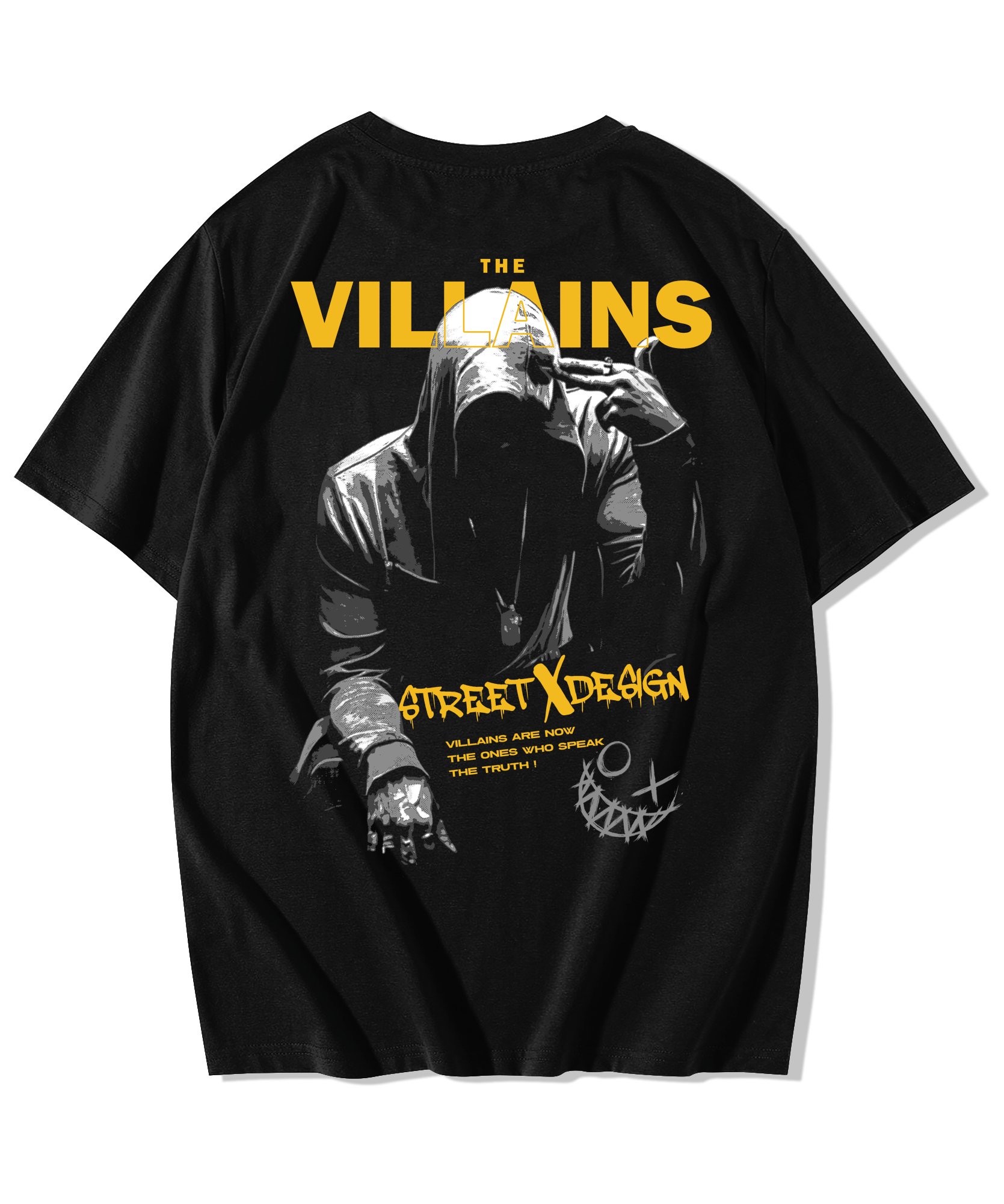 Alfaq Villains Oversized T-Shirt - Alfaq